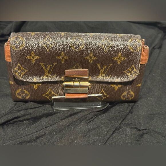Louis Vuitton Brown Monogram Elysee Wallet - Picture 1 of 11